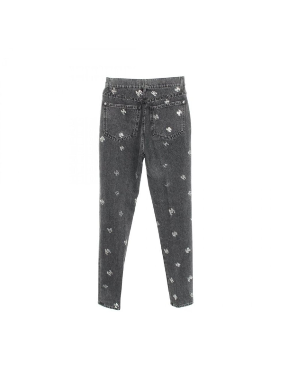 Chanel Denim Pants CC Logo Cotton - Picture 2 of 8